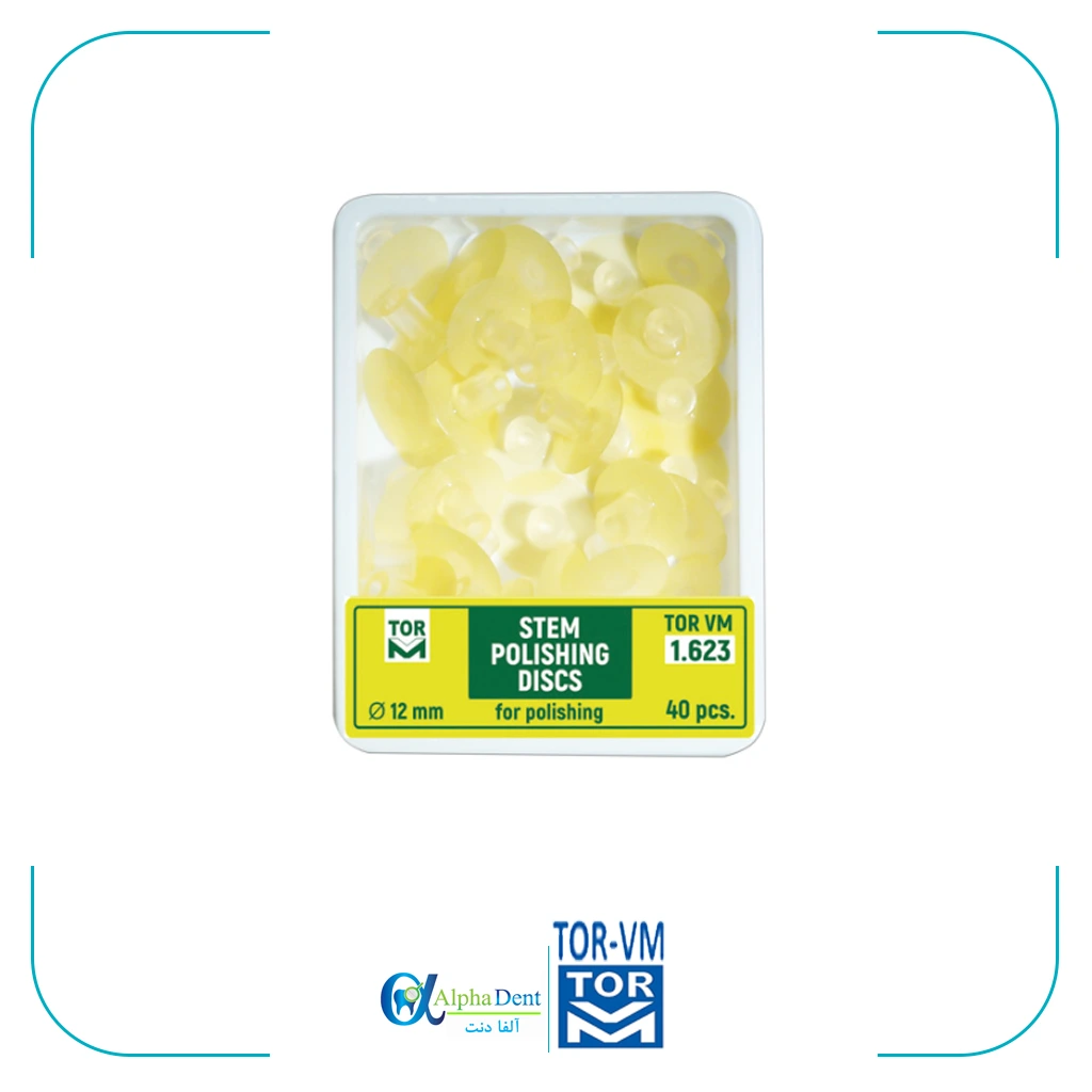TORVM DISK Z دیسک پرداخت زرد بدون مرکز TorVM - تصویر 1